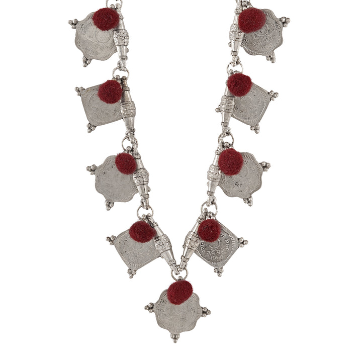 Teejh Kumbha Coin Necklace