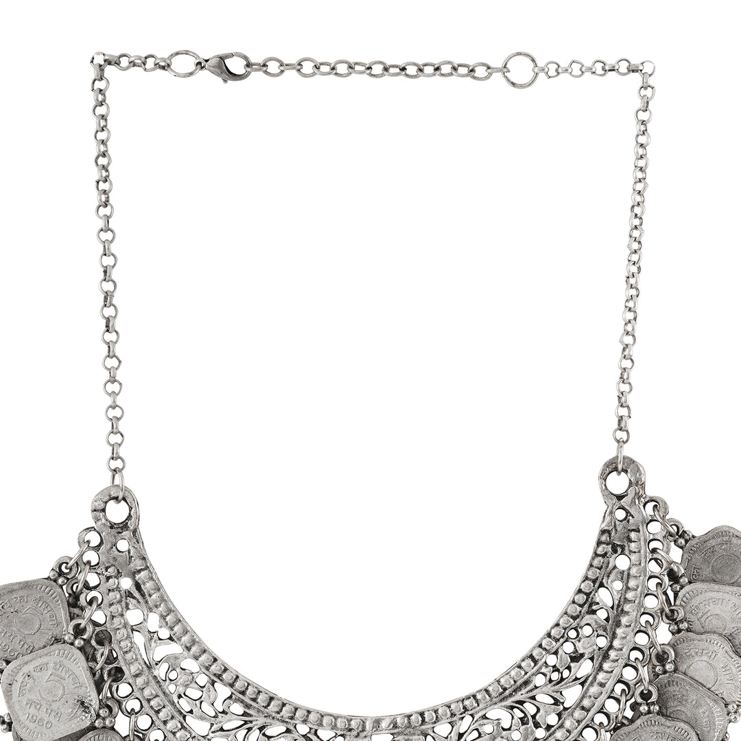 Teejh Karshika Coin Necklace