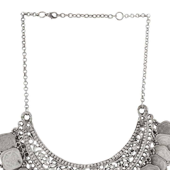 Teejh Karshika Coin Necklace