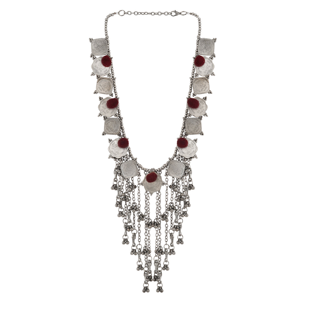 Teejh Drahma Coin Necklace