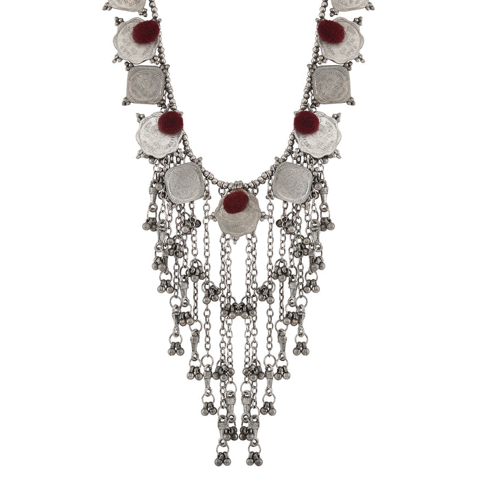 Teejh Drahma Coin Necklace