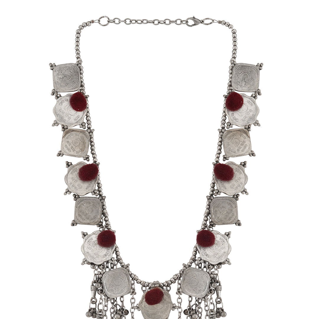 Teejh Drahma Coin Necklace