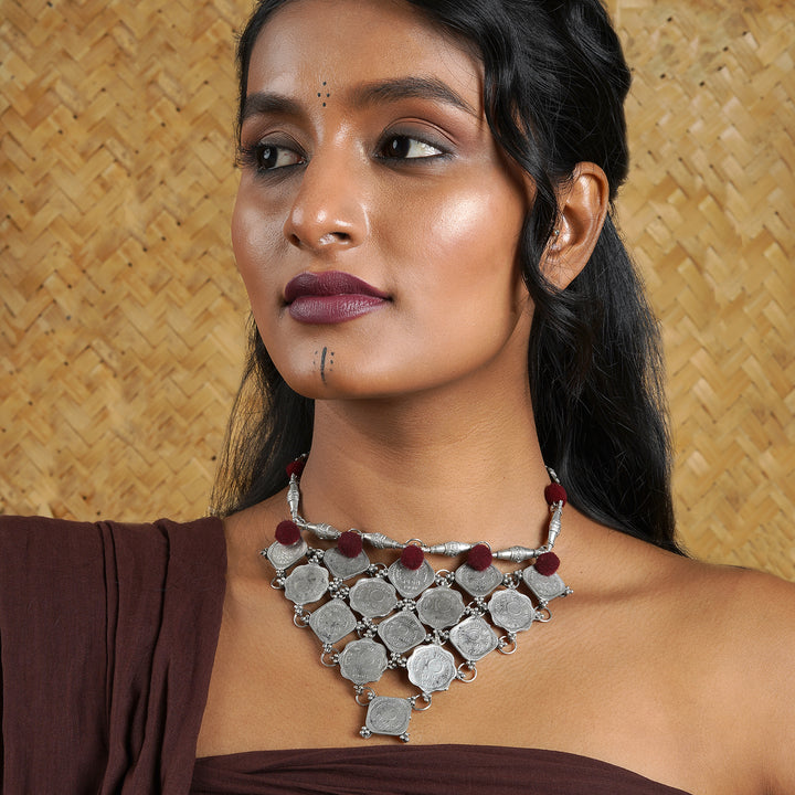 Teejh Gandharvin Coin Necklace