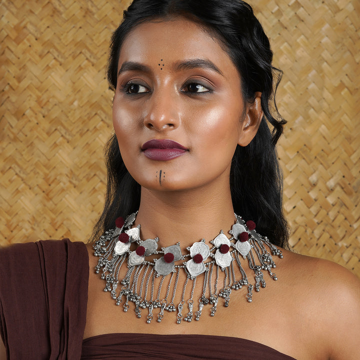 Teejh Mohur Coin Necklace