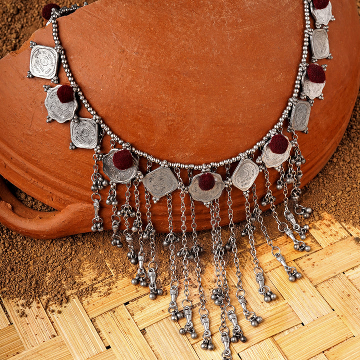 Teejh Shatamana Coin Necklace