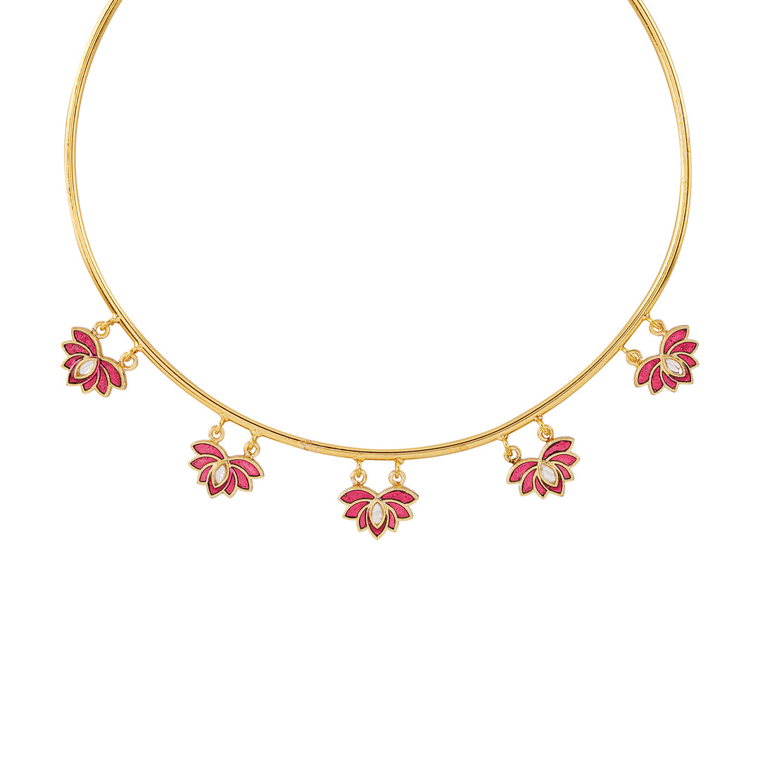 Feeling Jhakaas Fuschia Pink Necklace