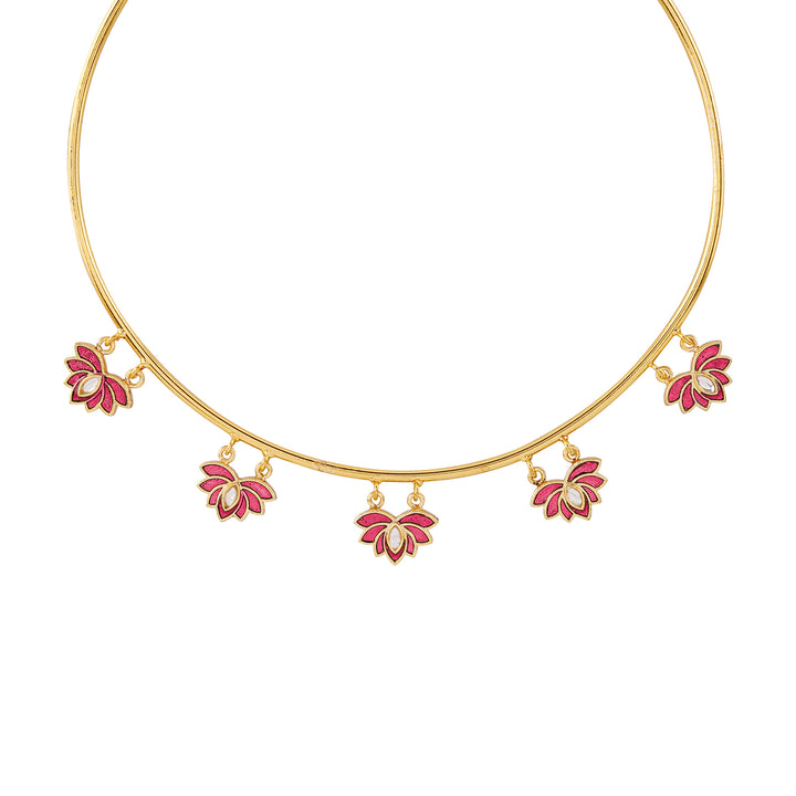 Feeling Jhakaas Fuschia Pink Necklace