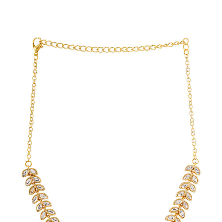 Hello Phools Fuschia Pink Necklace