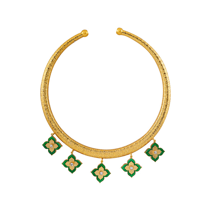 Superphool Hu Main Green Necklace