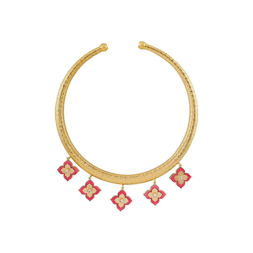 Superphool Hu Main Fuschia Pink Necklace