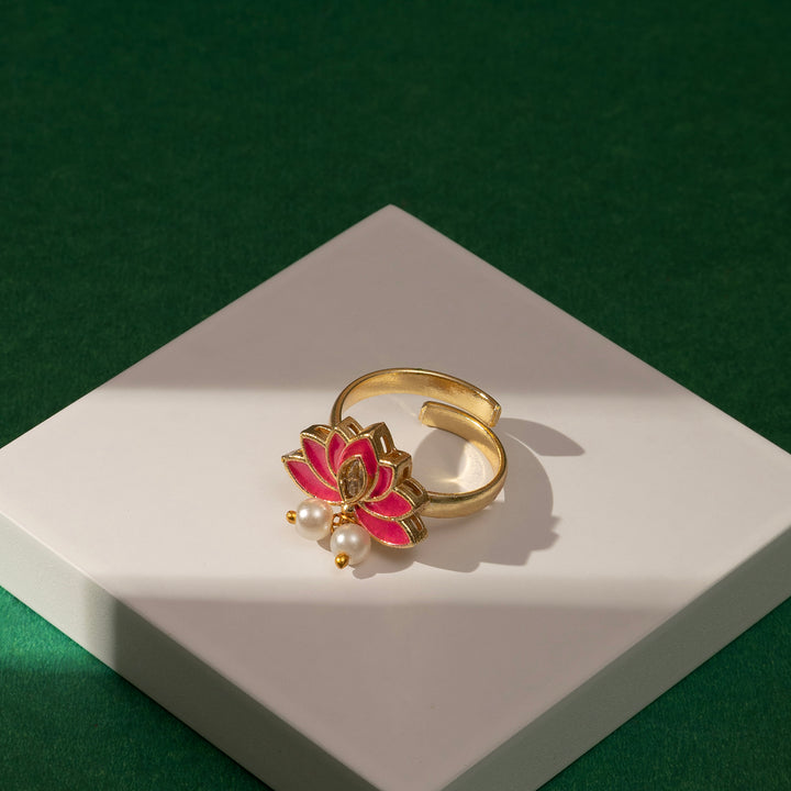 Genda Phool Fuschia Pink Ring
