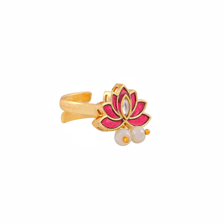 Genda Phool Fuschia Pink Ring