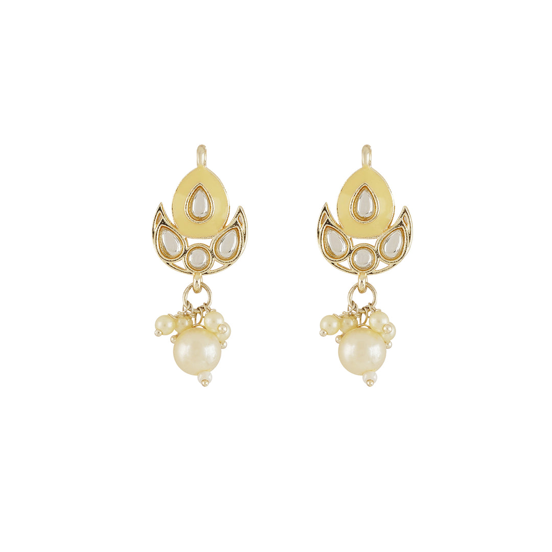 Teejh Ghaznavid White Gold Necklace Set