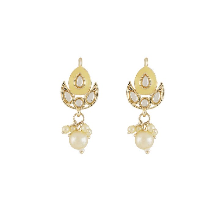 Teejh Ghaznavid White Gold Necklace Set
