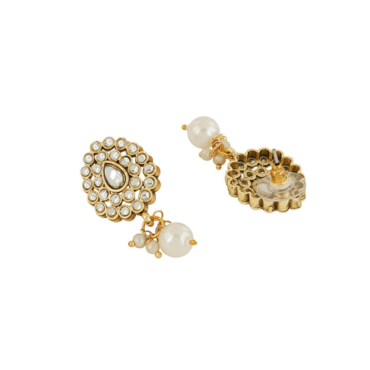 Teejh Gaekwar White Gold Earring