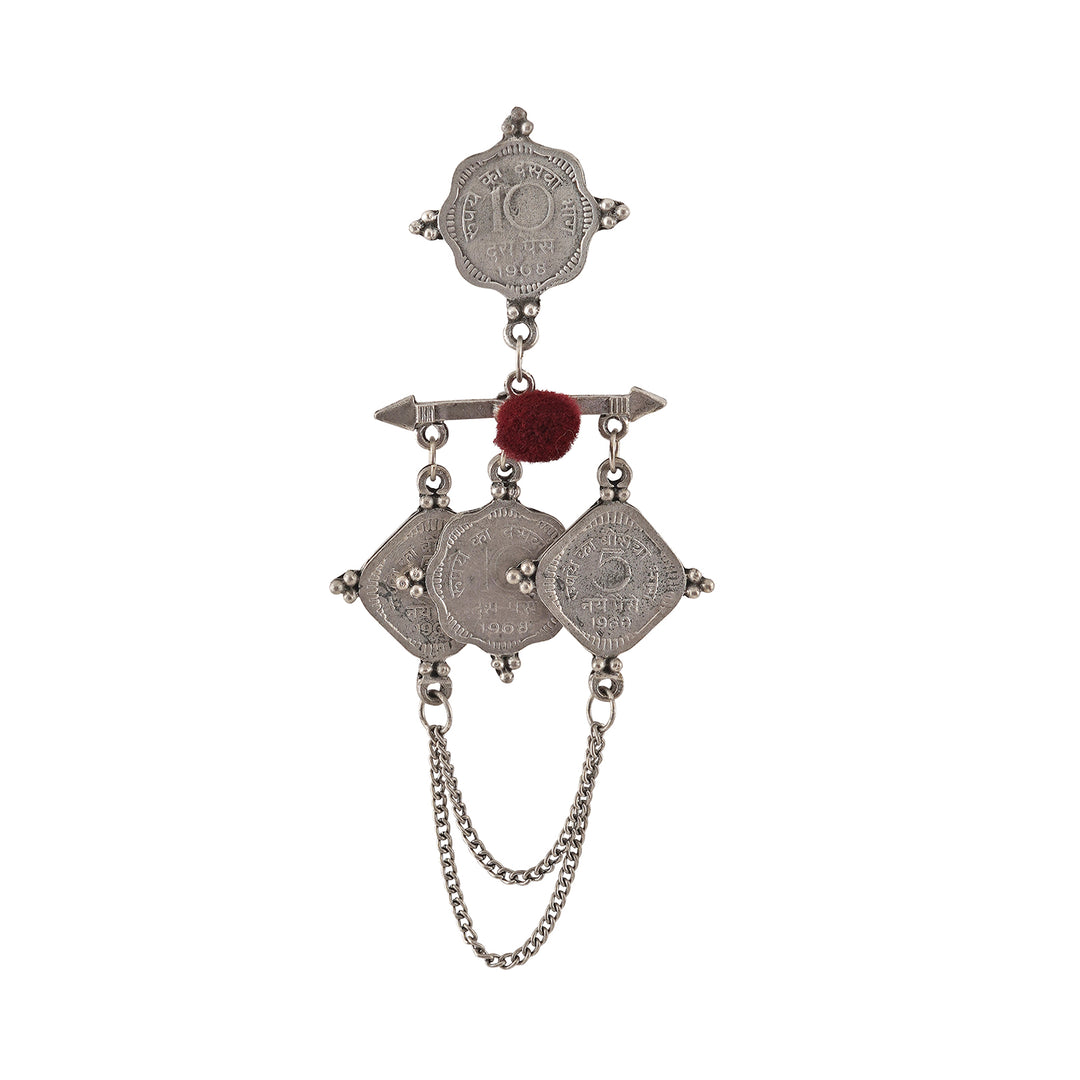 Teejh Varaha Coin Brooch