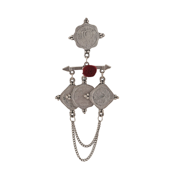 Teejh Varaha Coin Brooch