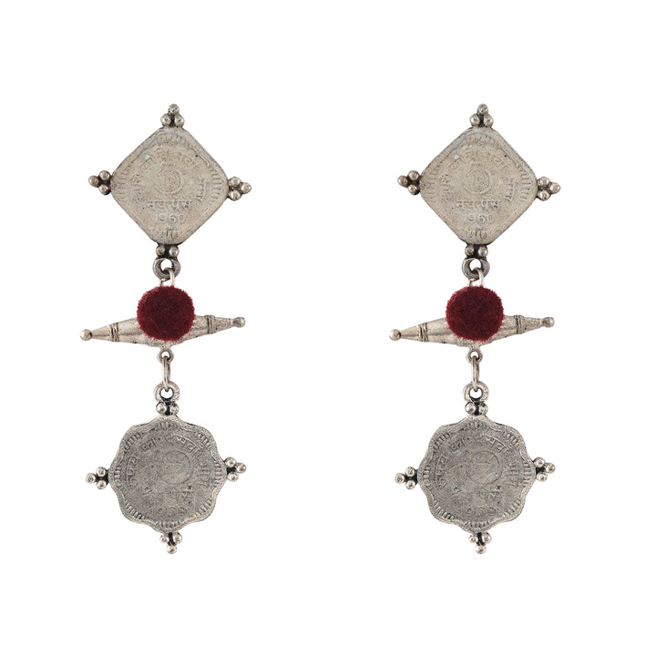 Teejh Swarna Coin Earrings