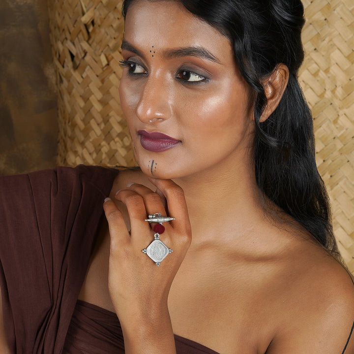 Teejh Dharan Coin Ring