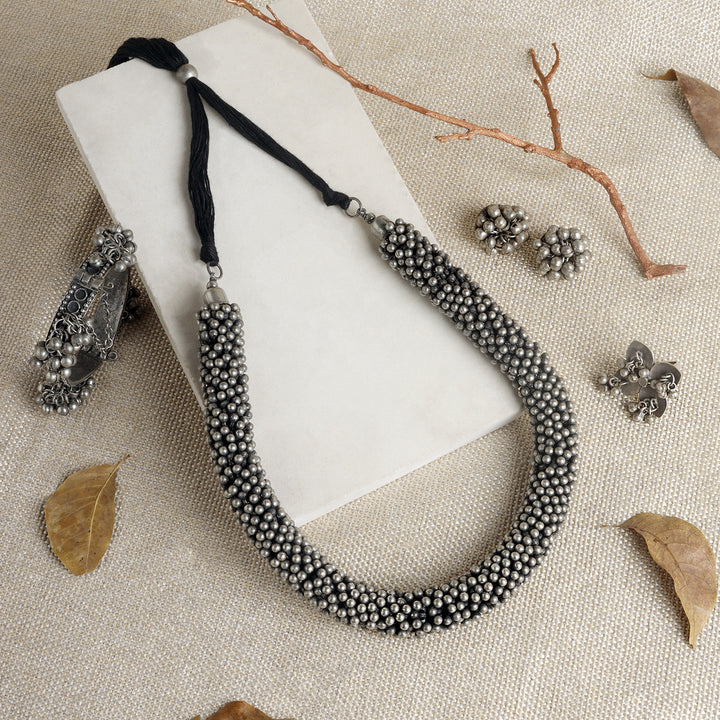Teejh Nishada Oxidised Silver Jewellery Gift Set