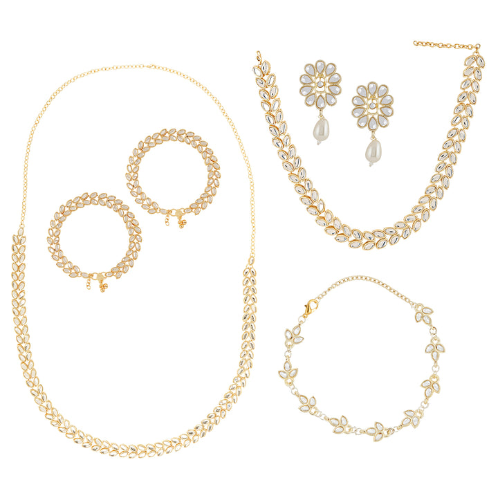 Teejh Proddatur Gold Jewellery Gift Set