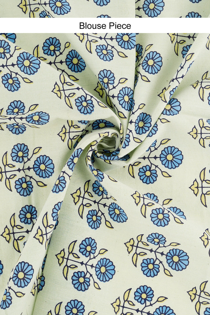 Tejika Black Applique &amp; Mirror Work Saree