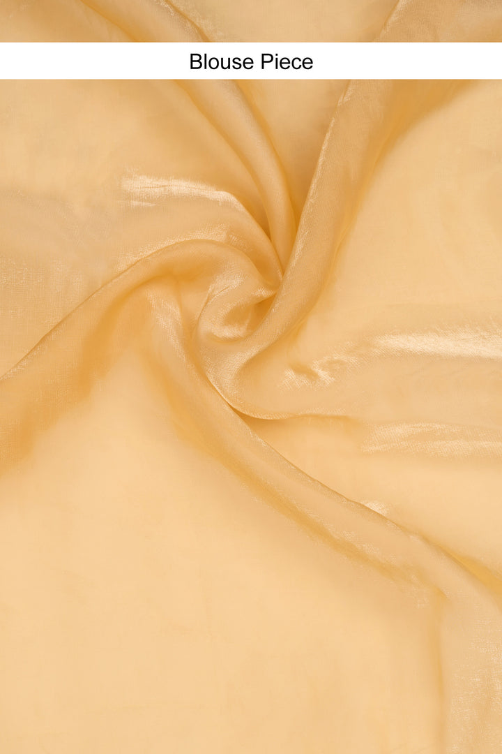 Jyoshita Golden Pre-Draped Saree