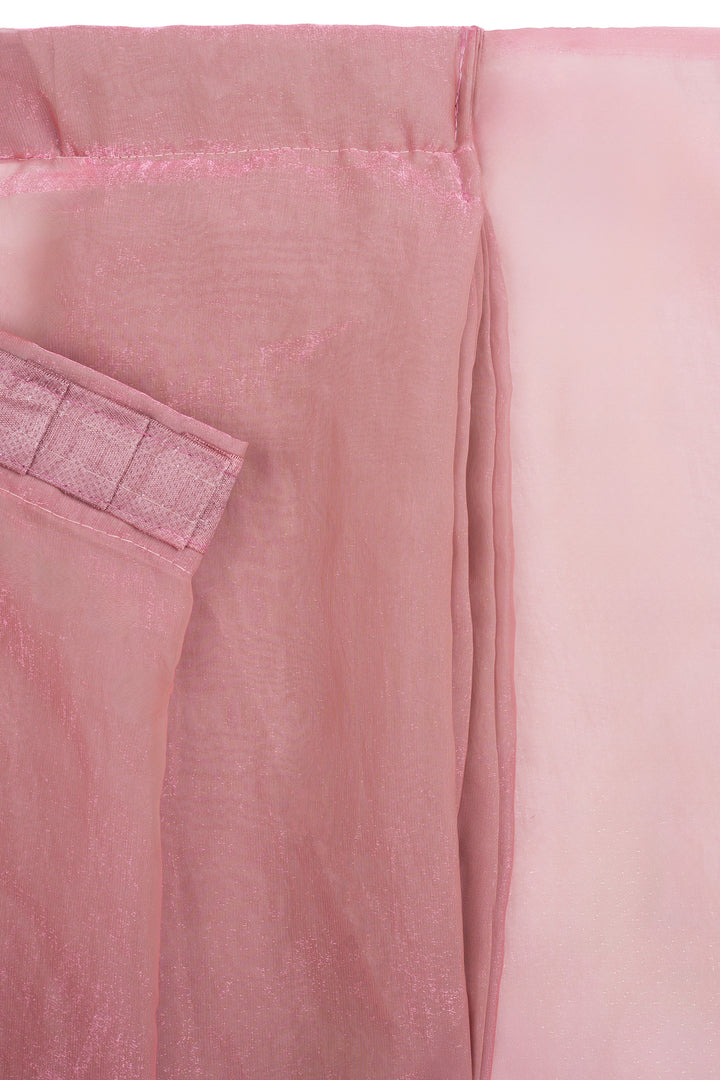 Aarjavi Onion Pink Pre-Draped Saree