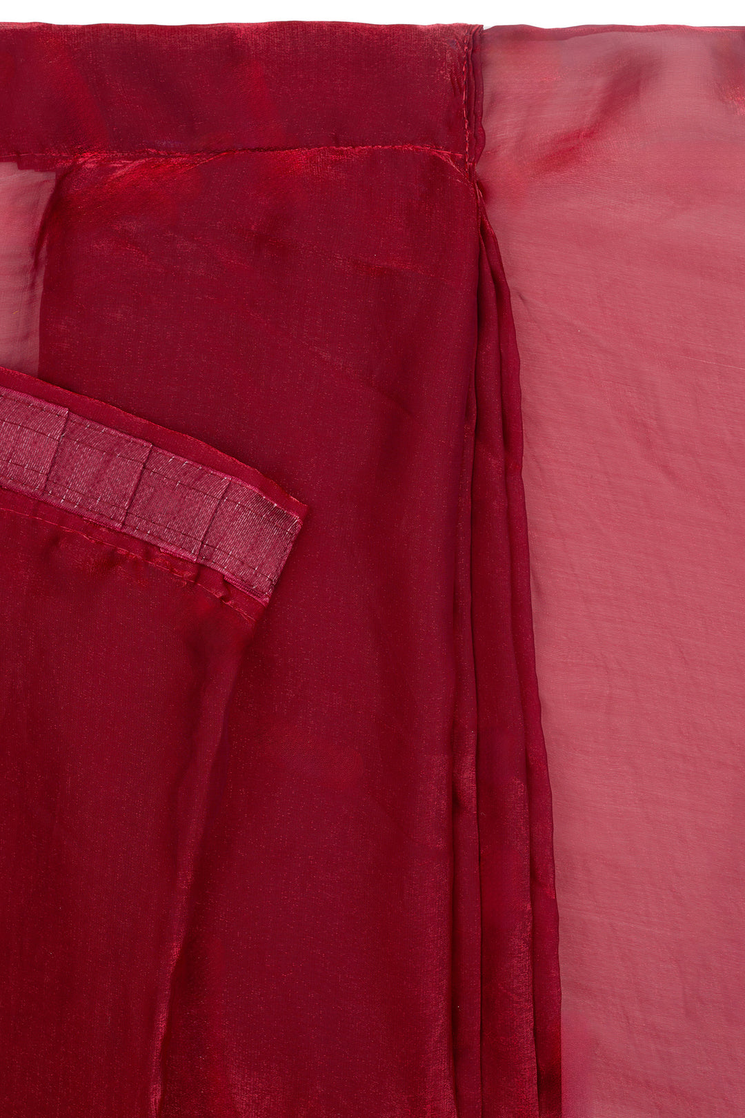 Lavitha Maroon Pre-Draped Saree