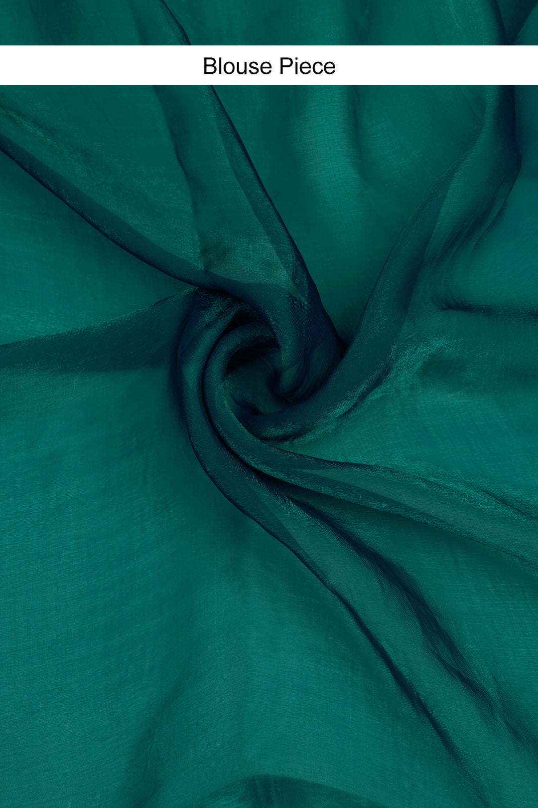 Nandira Teal Pre-Draped Saree