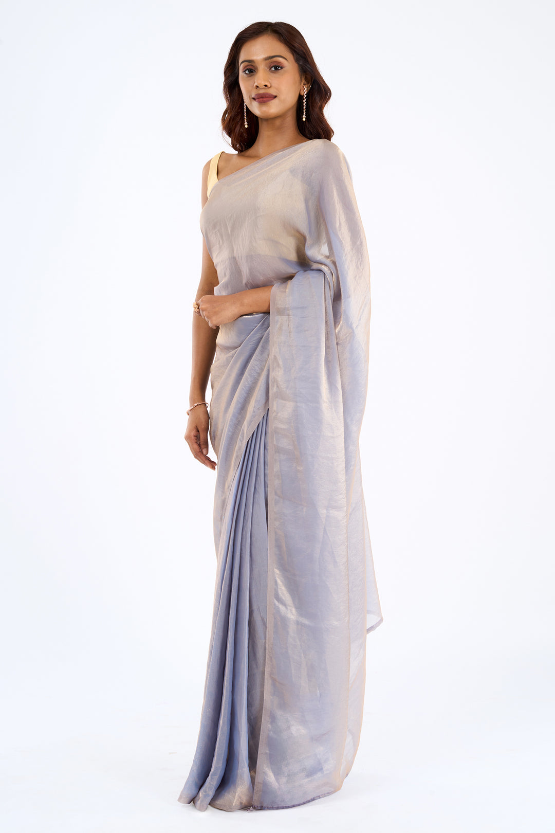 Girika Lilac Pre-Draped Saree