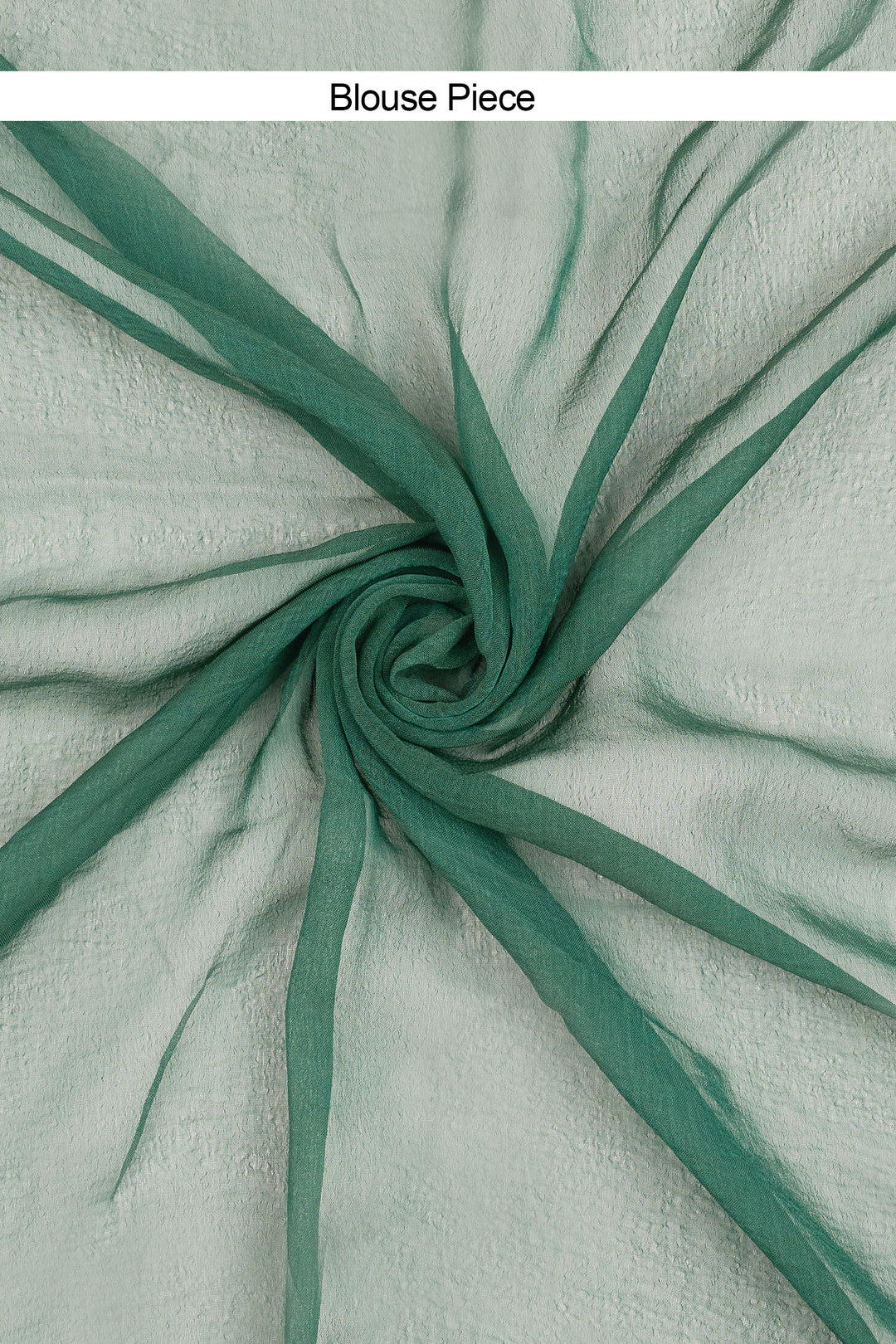 Teejh Saawan Chiffon Dark Green Leheriya Saree