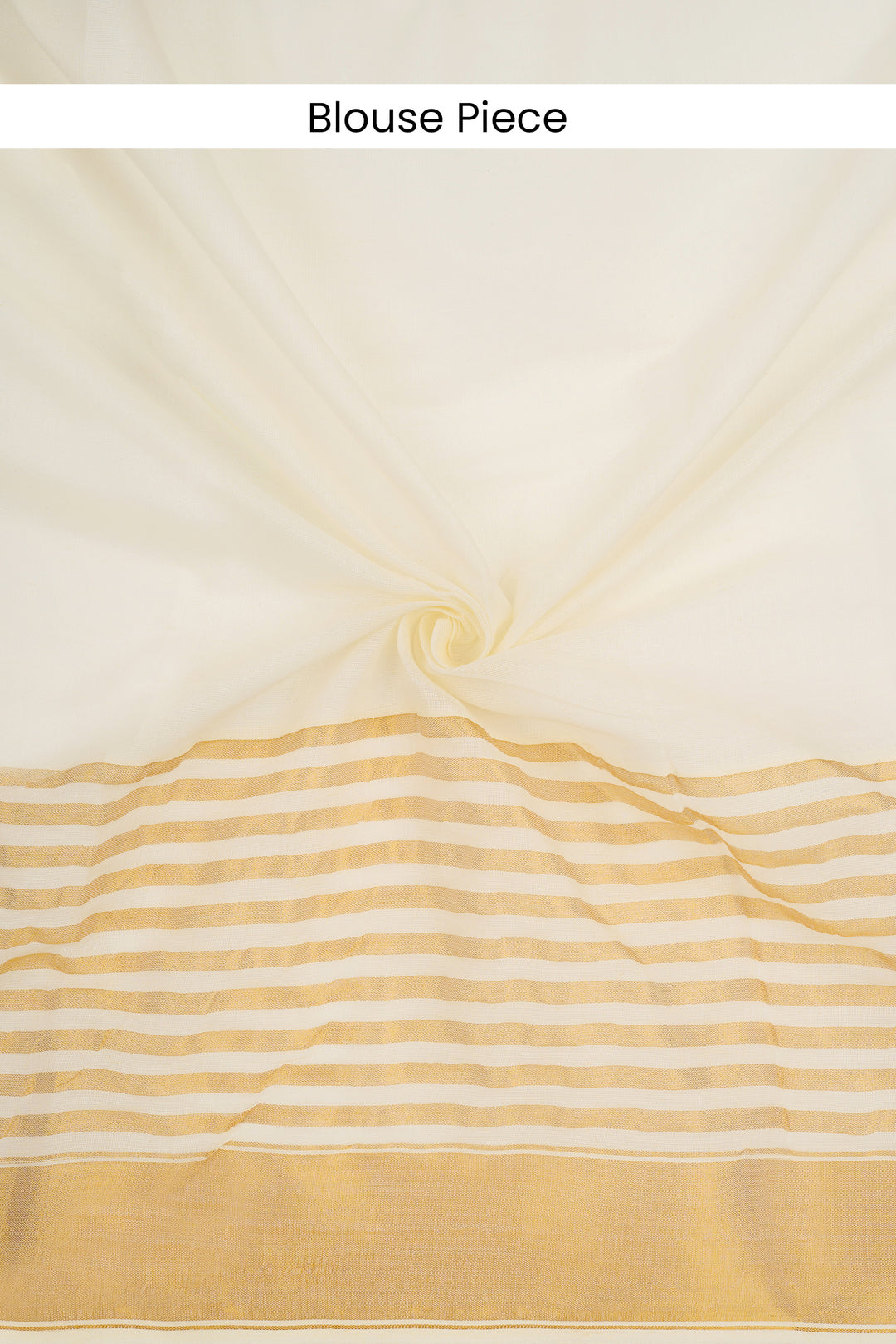 Teejh Varenya Cotton Off white and Golden Kasavu Saree