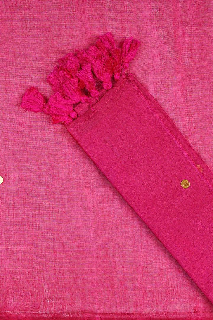 Teejh Gulnaar Raga Tissue Saree