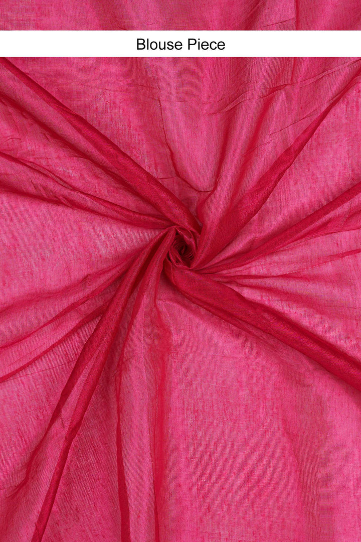 Teejh Gulnaar Raga Tissue Saree