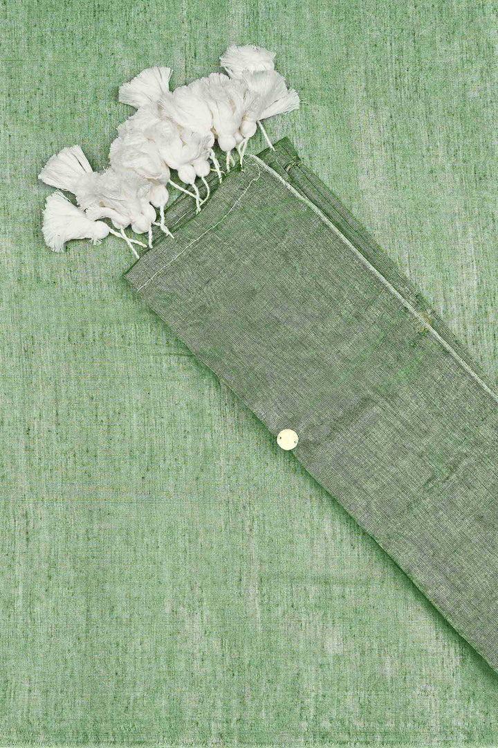 Teejh Pista Paan Raga Tissue Saree