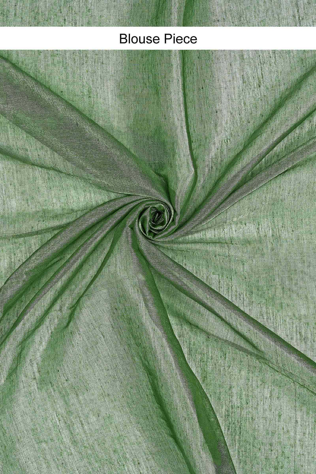 Teejh Pista Paan Raga Tissue Saree