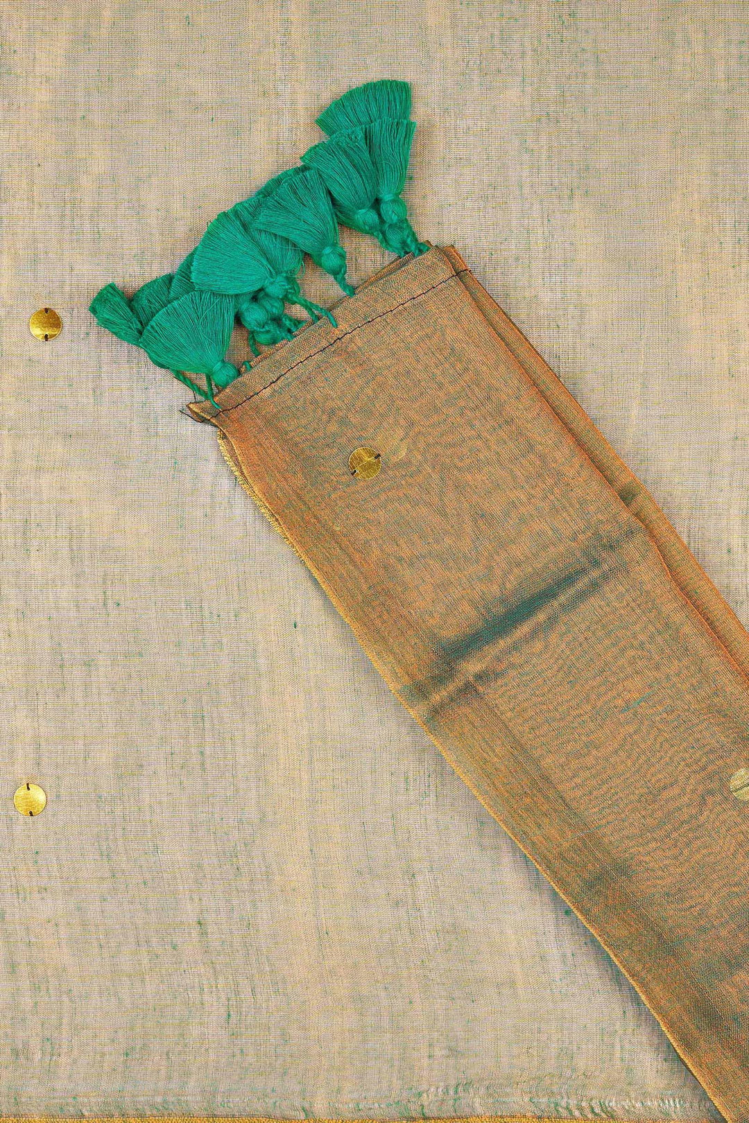 Teejh Mor Pankh Raga Tissue Saree