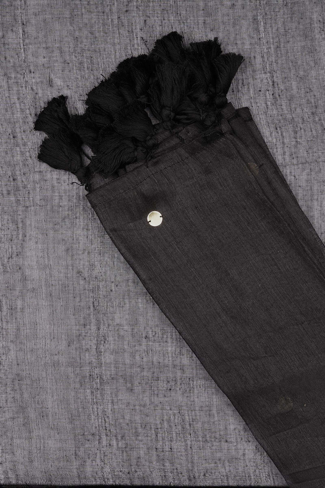 Teejh Kaali Chai Raga Tissue Saree