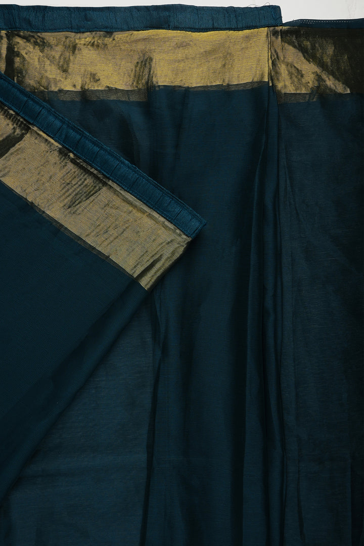 Teejh Sanah Blue Chiffon Ready to Drape Saree
