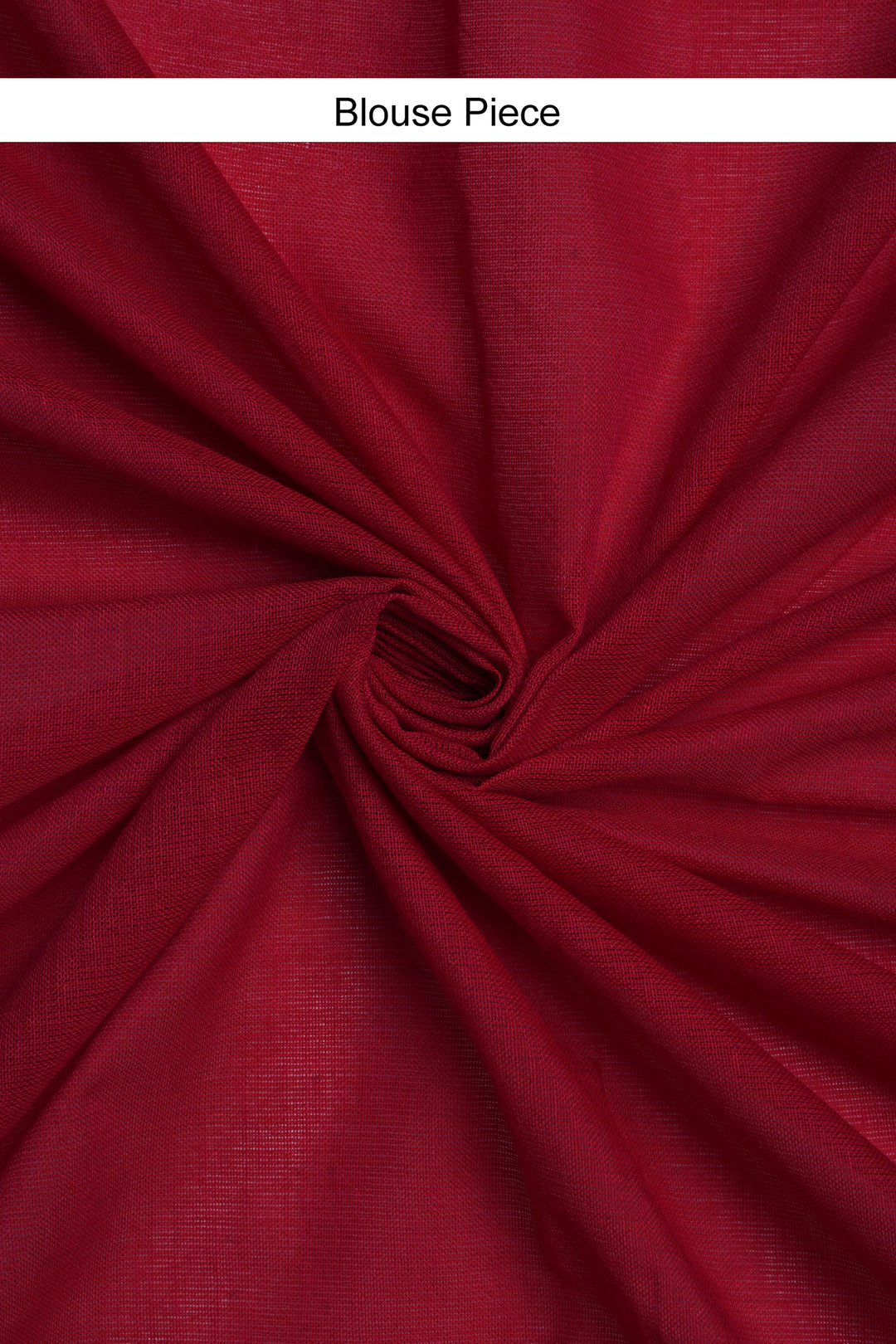 Teejh Pink Punch Hand-Woven Cotton Tissue Saree with Blouse Piece