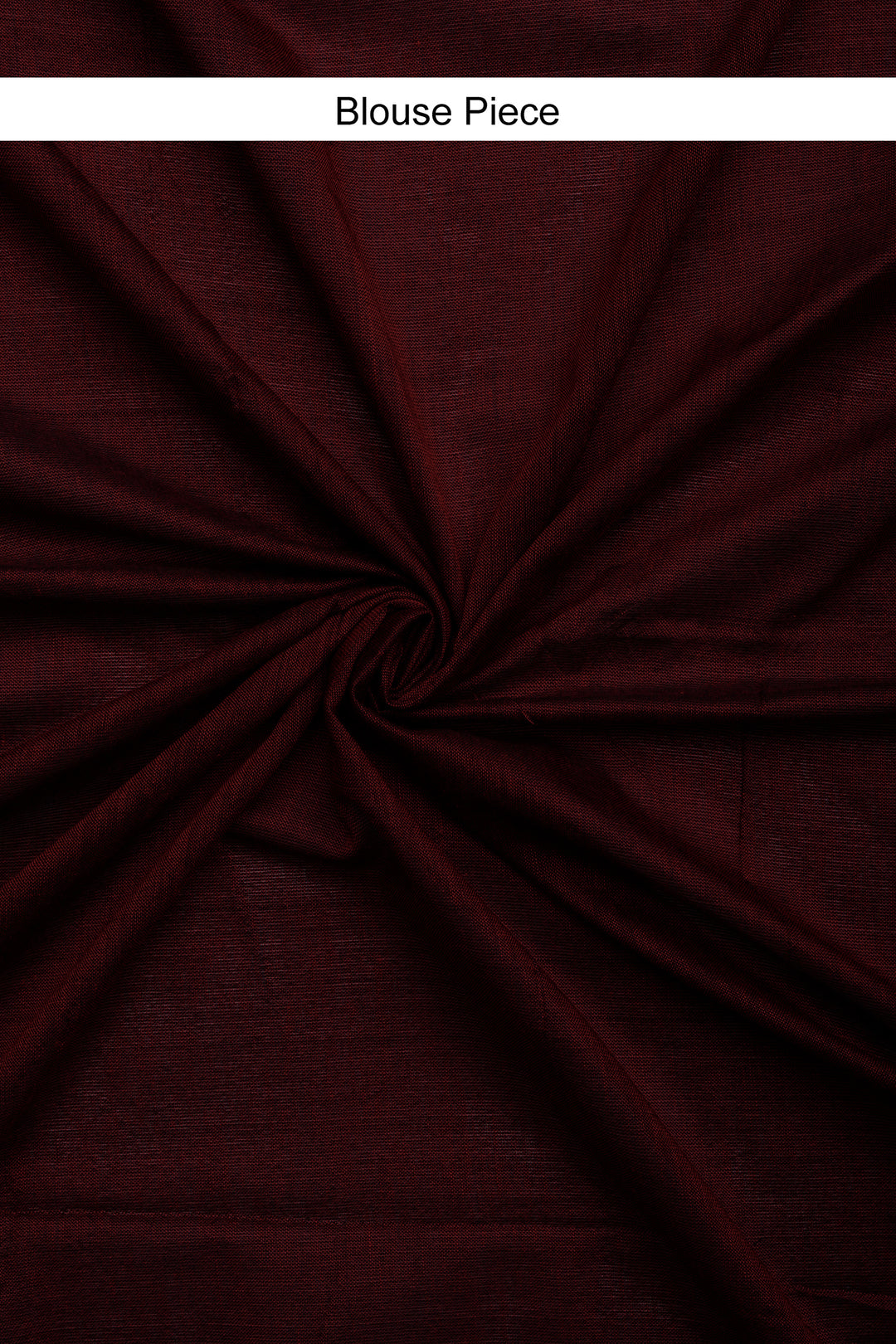 Teejh Urja Maroon Hand Woven Cotton Tissue  Saree with Blouse Piece