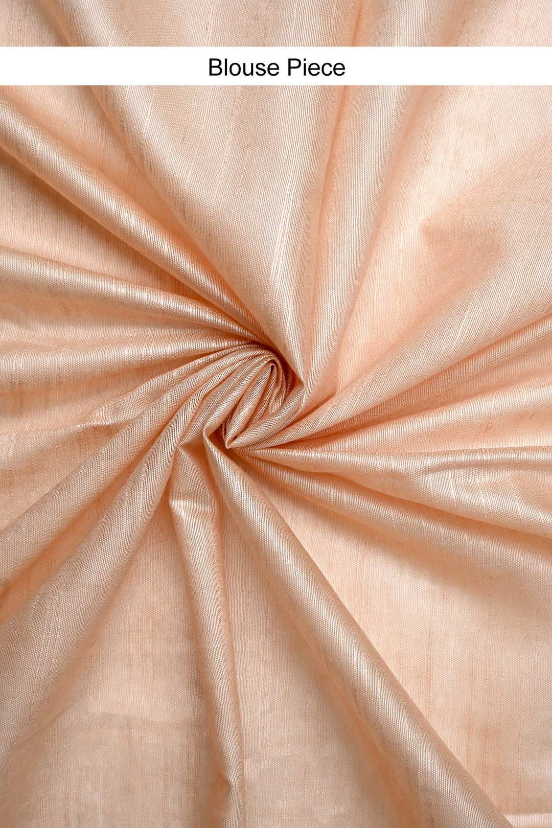 Teejh Gulrang Cream and Orange Silk Linen Saree with Blouse Piece