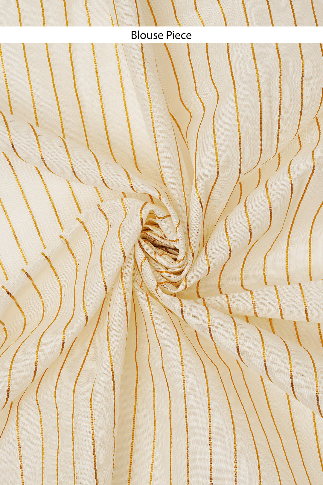 Teejh Taara White and Gold Kerala Cotton Kasavu Saree