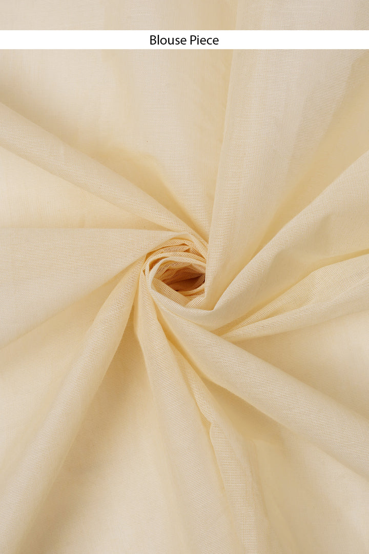 Teejh Jaya White and Gold Kerala Cotton Kasavu Saree