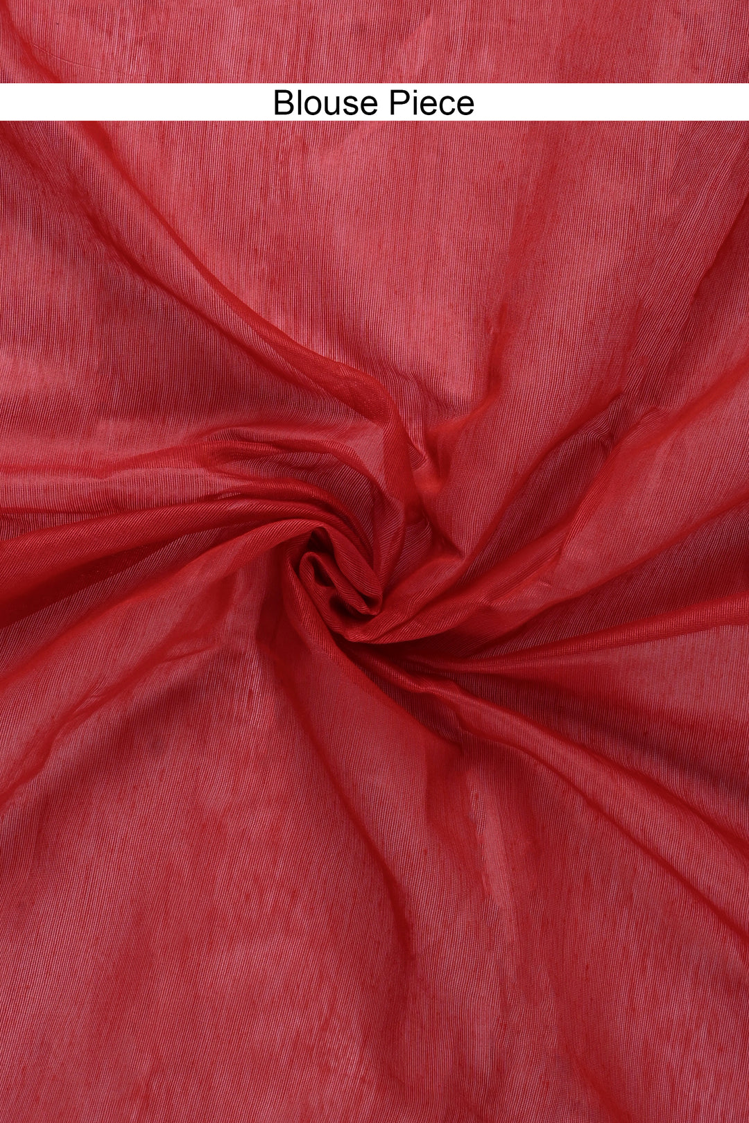 Teejh Taaki Red Linen Soft Cotton Ready to Drape Saree