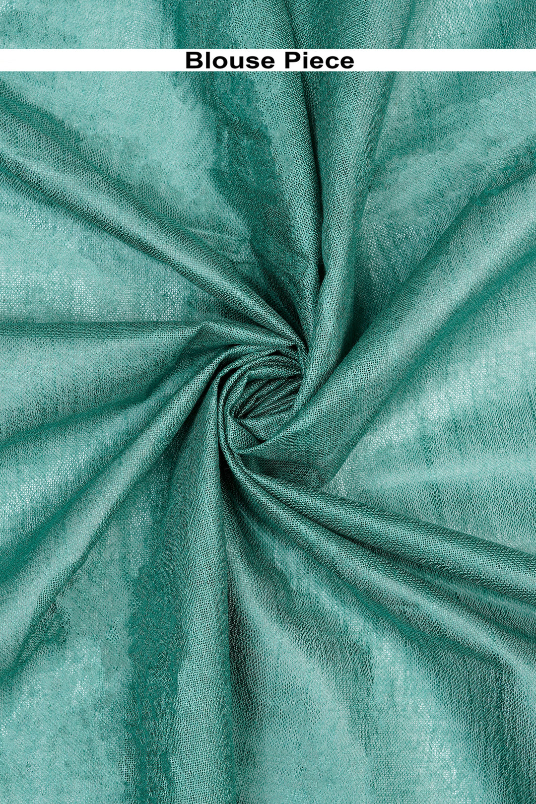 Teejh Kaya Dark Green Zari Linen Saree