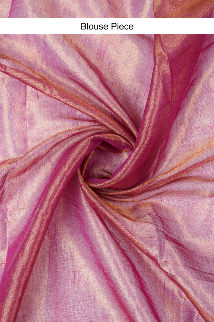 Teejh Trishika Magenta Tissue Saree