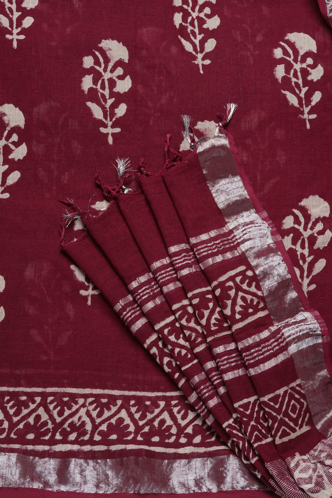 Teejh Saraswati Linen Saree