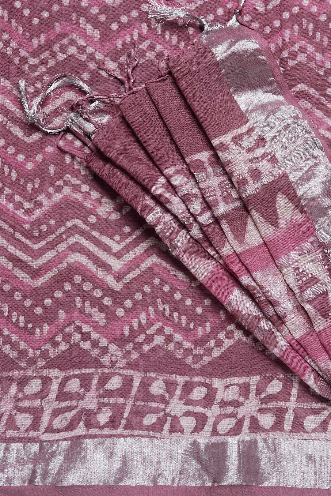 Teejh Mohini Linen Saree